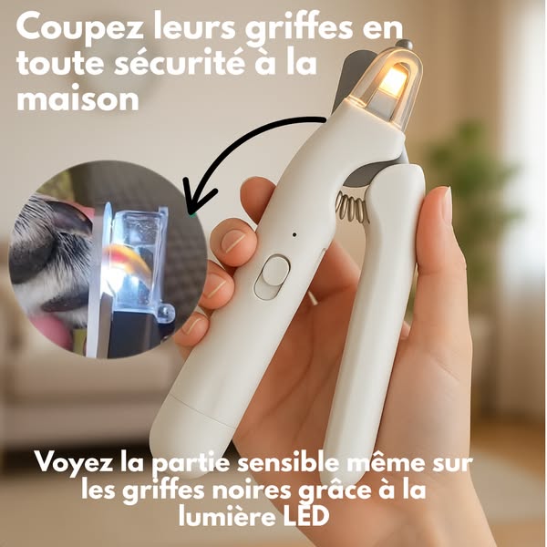 SmartPattes Pro - Coupe Griffes 2 en 1