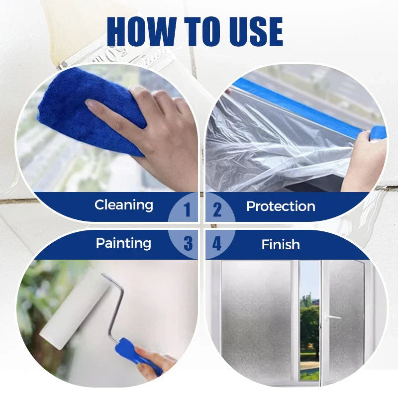 🎨🖌️ 50% OFF! Transform Windows with Frosted Glass Paint 2026 – Quick-Drying, Water-Resistant & Elegant 🌫️✨ Perfect for DIY Privacy & Home Decor!