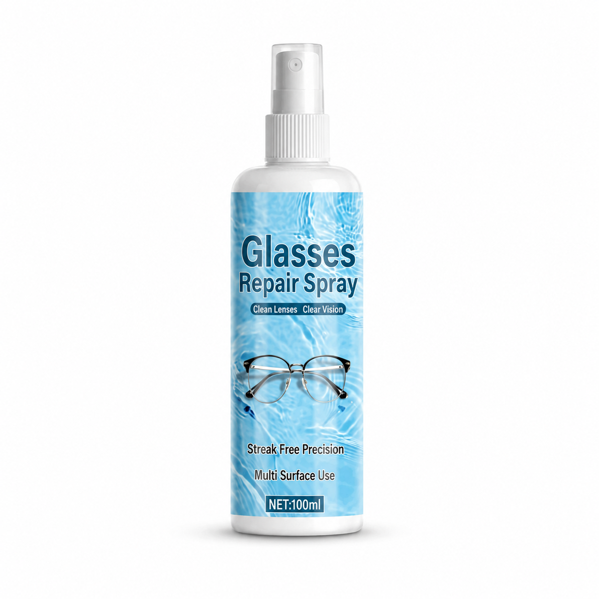 Spray réparateur de rayures pour lentilles professionnelles